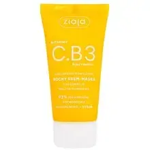 Ziaja Vitamin C.B3 Niacinamide Night Cream-Mask 50ml