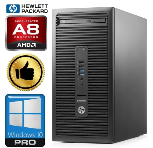 HP 705 G2 MT A8-8650B 16GB 240SSD+1TB GT1030 2GB DVDRW WIN10Pro [refurbished]