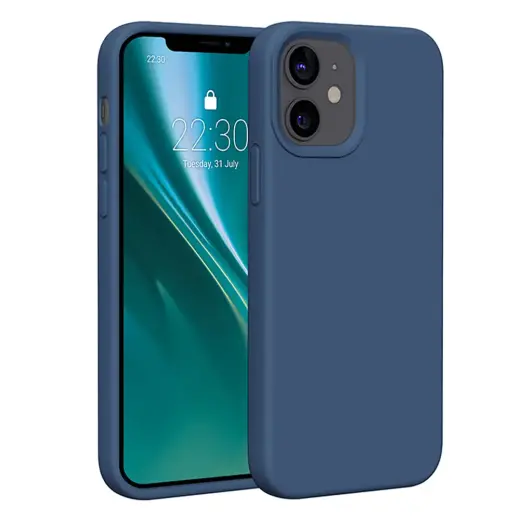 Etteri Silicone phone case for iPhone 12 | iPhone 12 Pro 6.1 blue