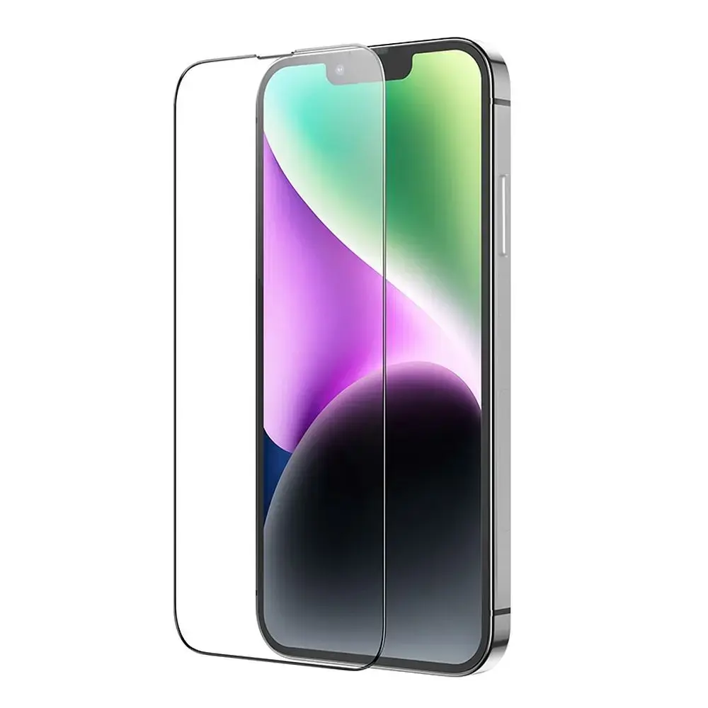 Tempered glass to iPhone 13 / 13 PRO / 14 / 16e (SE 4 2025) Hoco HD Anti-static 25 pcs G10