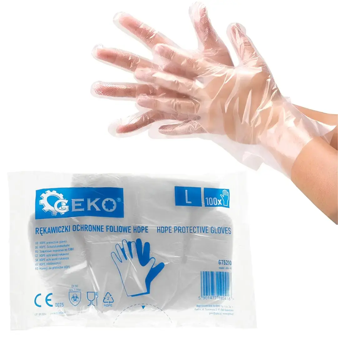 HDPE aizsargcimdi, 100 gab.