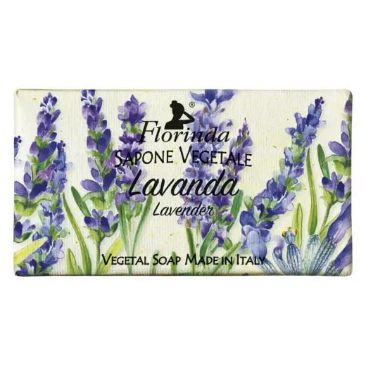 Florinda, Lavender, Vegan, Hydrating & Cleansing, Floral, Scented Soap Bar , Body, 100 g