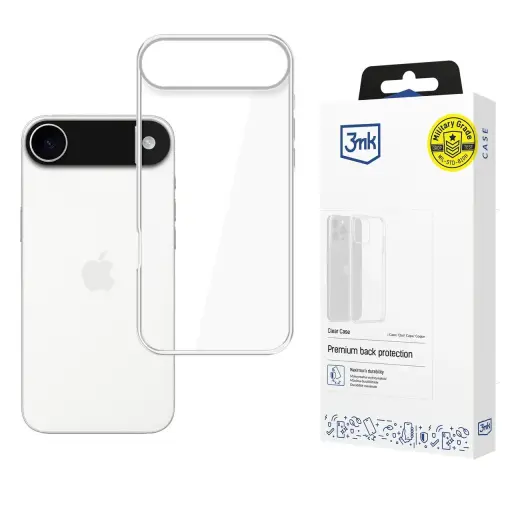 3mk Clear Case for Apple iPhone 17 Air - transparent