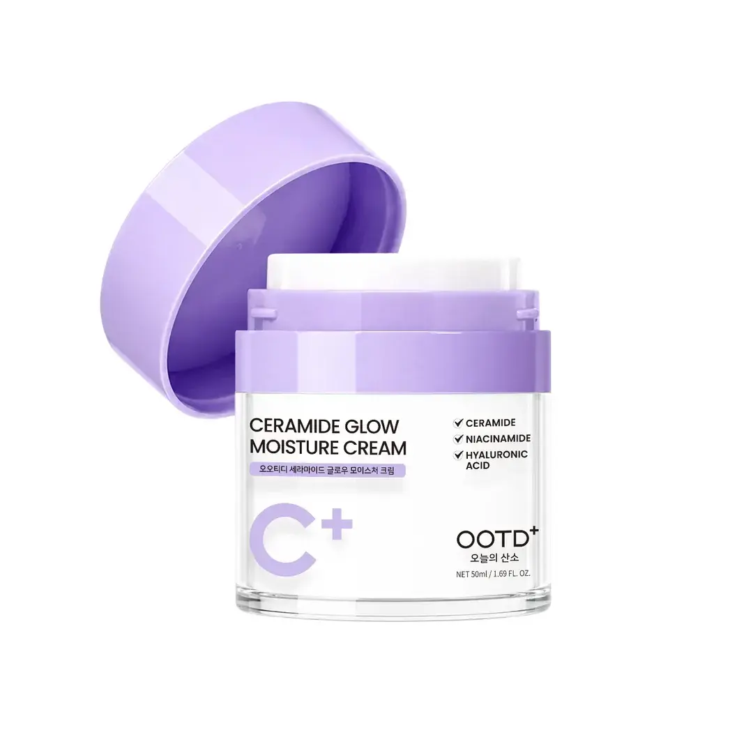 #OOTD, C+, Ceramide, Glow, Day, Cream, For Face, 50 ml