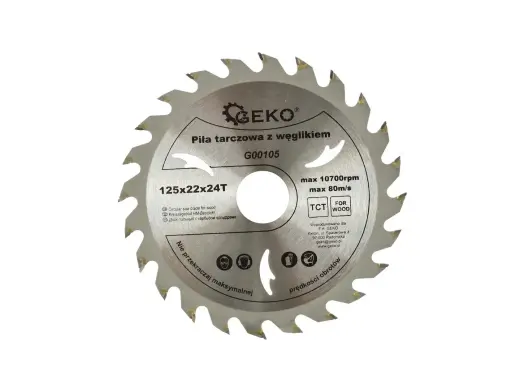 TCT ketassae tera puidule 125x22x24T