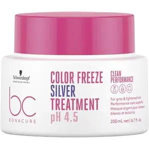 Schwarzkopf Bc Clean Color Freeze Silver Treatment 200Ml in Clear