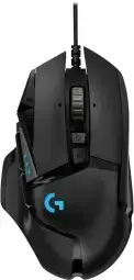Logitech G502 Hero spēļu pele datoram | LED | 25600 DPI | USB | melna