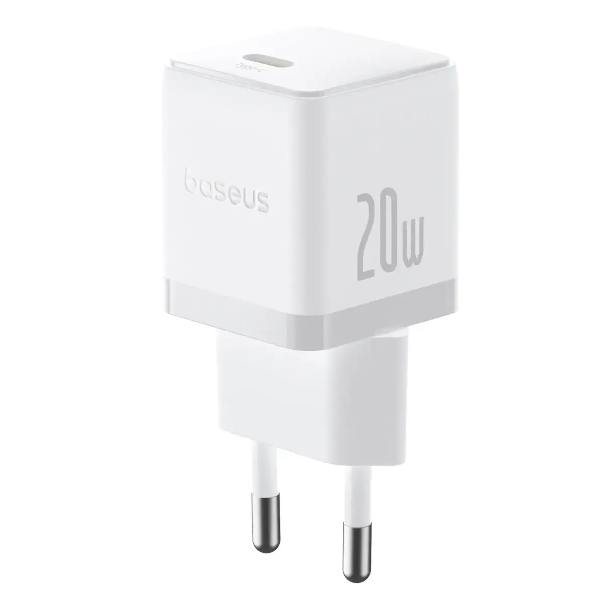 Baseus Palm tīkla lādētājs | 20W | PD | USB-C | balts