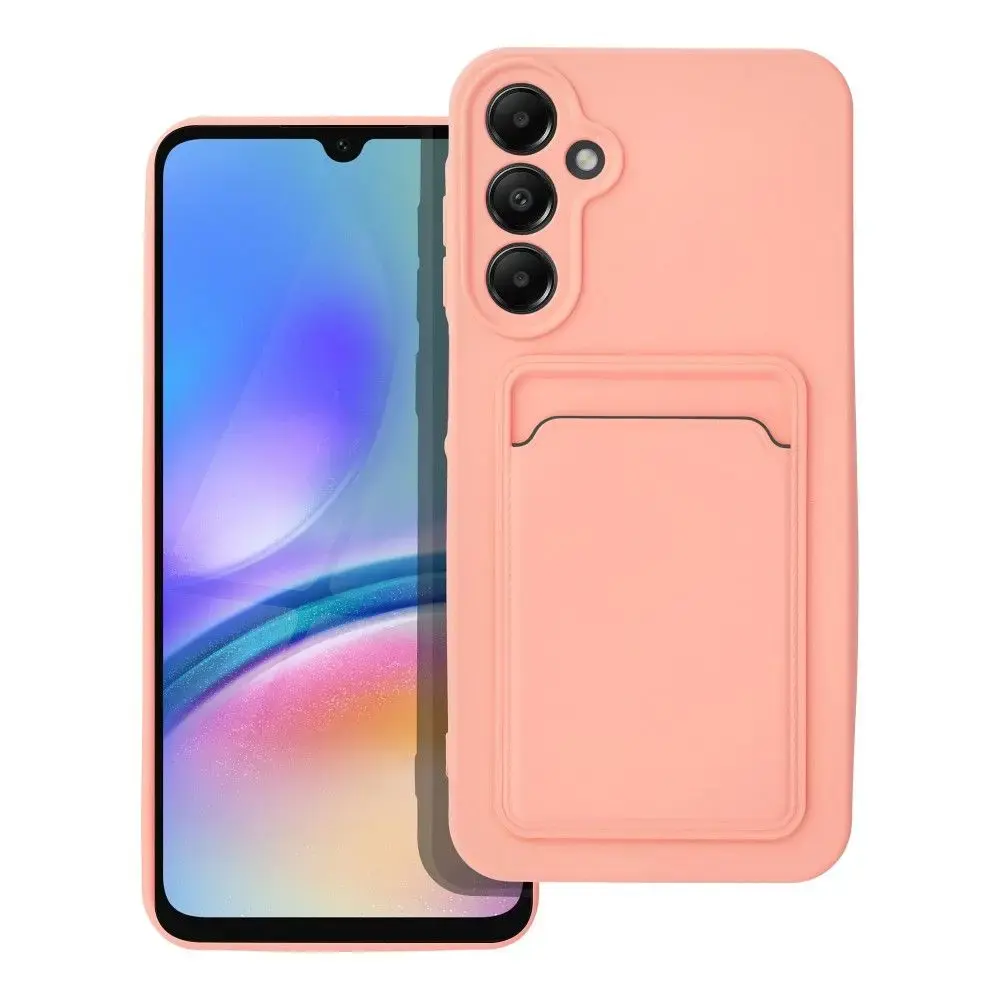 Case for Samsung A25 5G Card Case pink