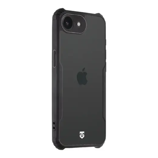 Тактический Quantum Stealth чехол для телефона для Apple iPhone 16e Прозрачный|Черный