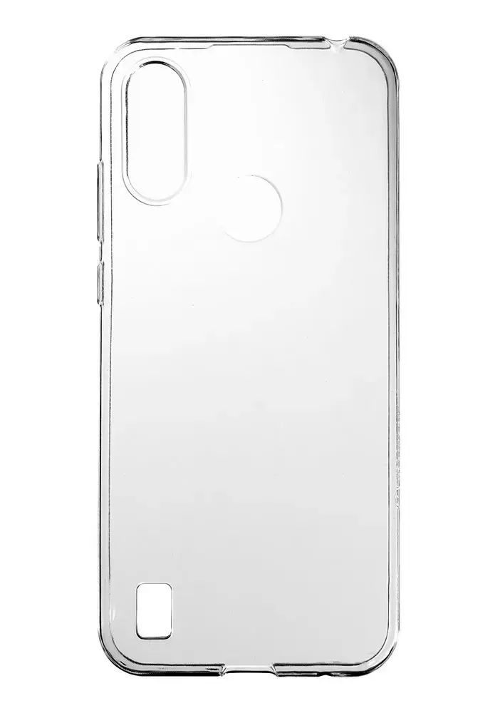 Tactical TPU Cover for Motorola E6i|E6s Transparent