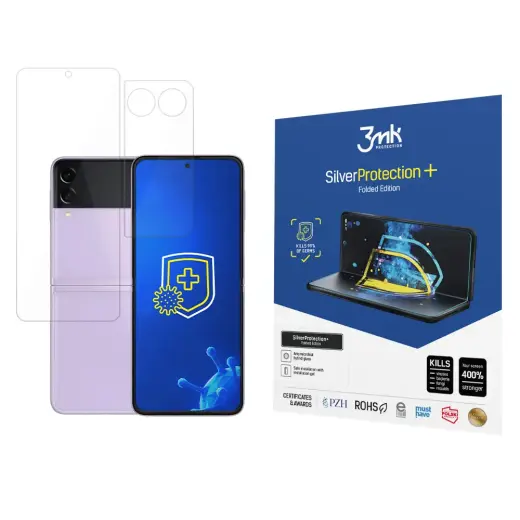 3mk SilverProtection+ Folded Edition apsauginė plėvelė telefonui Samsung Galaxy Z Flip 3 (F711)