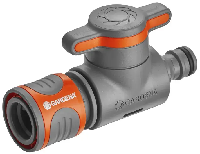 Connection with regulator valve Gardena