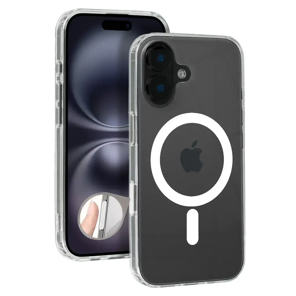 Clear Camera Control maciņš ar MagSafe atbalstu telefonam iPhone 16 Plus caurspīdīgs