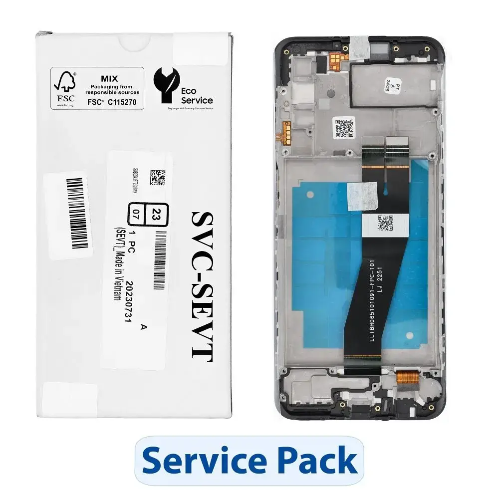 ServicePack LCD Display SAMSUNG A03s A037G GH81-21233A