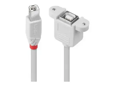 Lindy - USB extension cable - USB Type B to USB Type B - 50 cm