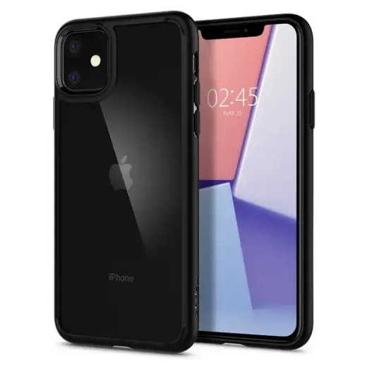 Spigen Ultra Hybrid telefona maciņš priekš iPhone 11 Pro melns