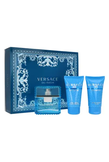 Set Versace Man Eau Fraiche Edt 50ml + Shower Gel 50ml + After Shave Balm 50ml