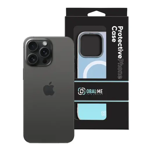OBAL:ME HoloMag Cover for Apple iPhone 15 Pro Max White Photo