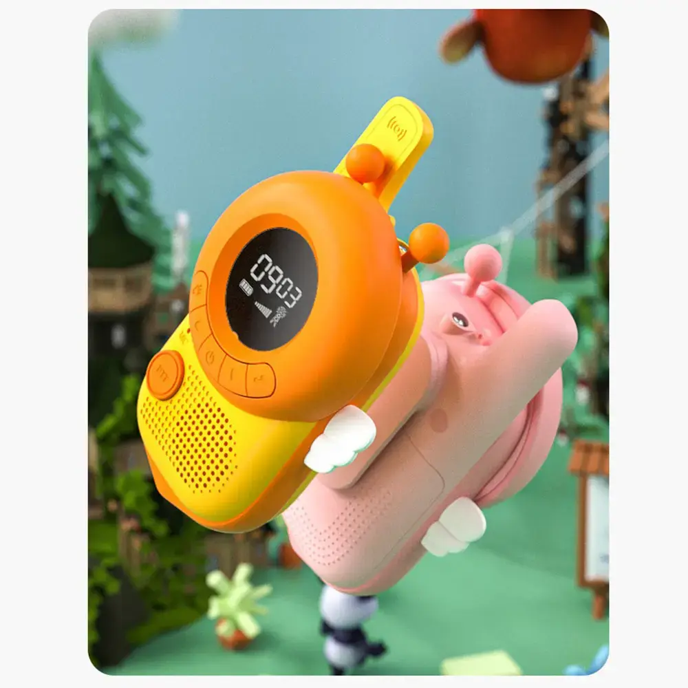 Walkie-talkie for children K22 Bee + Battery Charger + 8xRechargeable HR03/AAA 900mAh