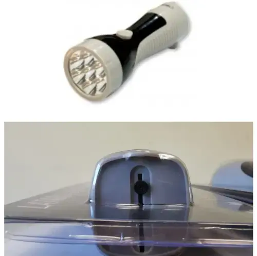 Rocket 327618 uzlādējams lukturis 7 LED (Atvērts iepakojums)