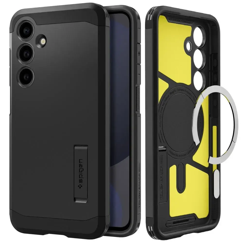 Spigen Tough Armor MagSafe case for Samsung Galaxy S24 FE - black