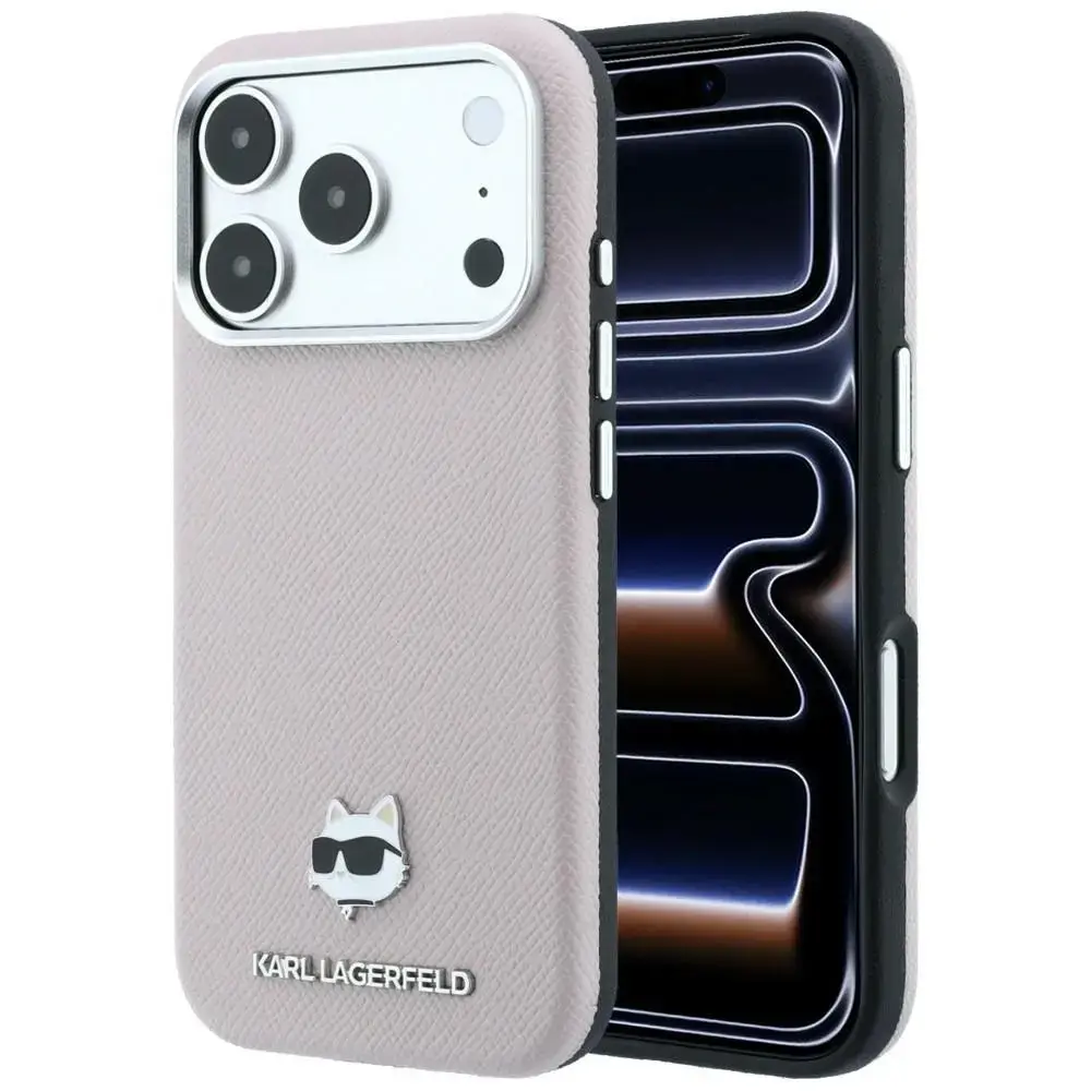 Karl Lagerfeld Grained Choupette Head Metal