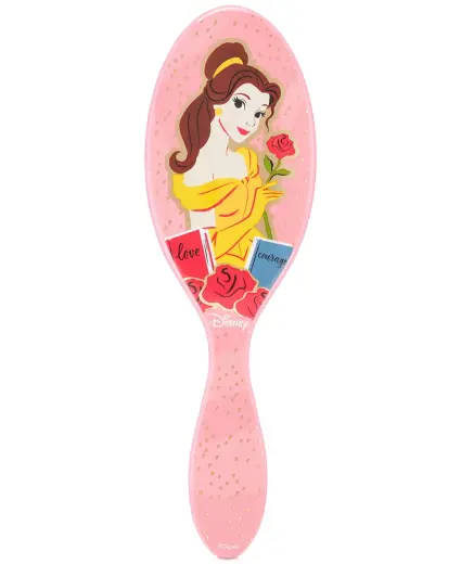 Wet Brush Ultimate Princess Celebration Belle Hair Brush, Pink