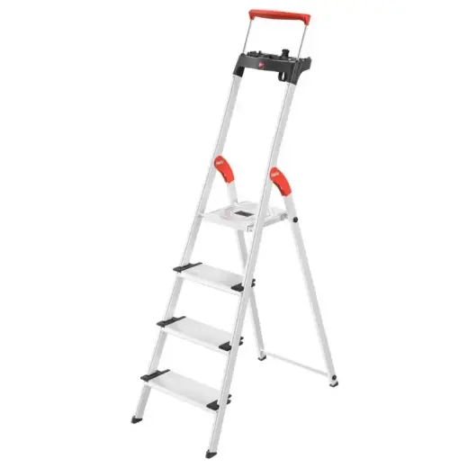 Kāpnes mājsaimniecības L85 ComfortLine / alumīnija / 4 pakāpieni