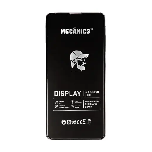 Mecanico LCD Screen T2O for Samsung Galaxy A72 4G black with frame