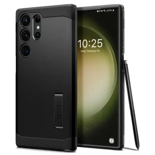 Spigen Tough Armor чехол для телефона Samsung S918 Galaxy S23 Ultra черный