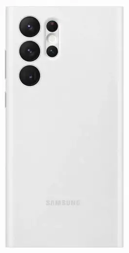 EF-ZS908CWE Samsung Clear View Case for Galaxy S22 Ultra White