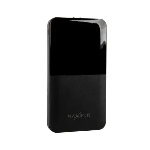 MX Roth ārējais akumulators (powerbank) | 10 000 mAh | 10W | USB-A, Micro USB | LED ekrāns, LED lukturītis | melns