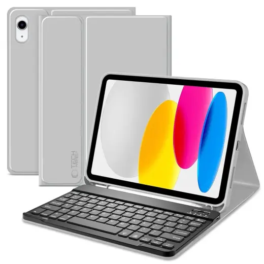 TECH-PROTECT SC PEN + KEYBOARD IPAD 10.9” 10 | 2022 | 11” 11 | 2025 GREY