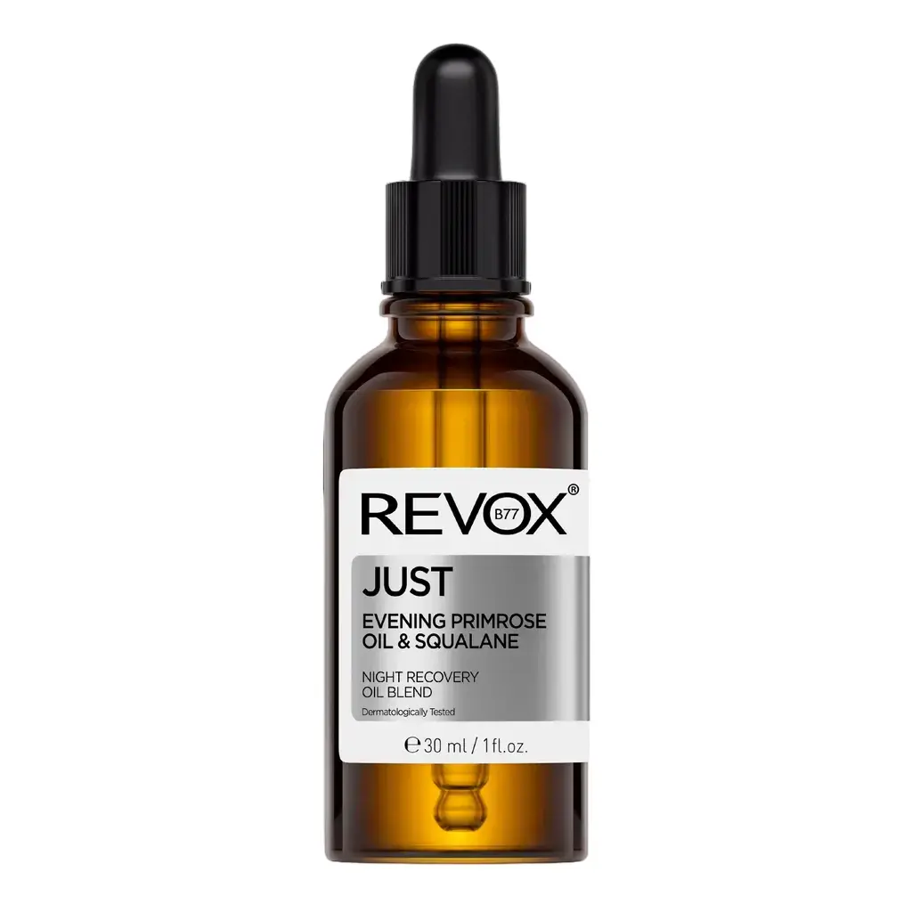 Revox B77, Just Evening, Primrose Oil & Squalane, Recovery, Night, Oil, For Face & Neck, 30 ml
