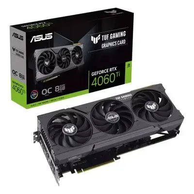 ASUS Grafikkarte TUF Gaming GeForce RTX 4060 Ti - 8 GB GDDR6 OC