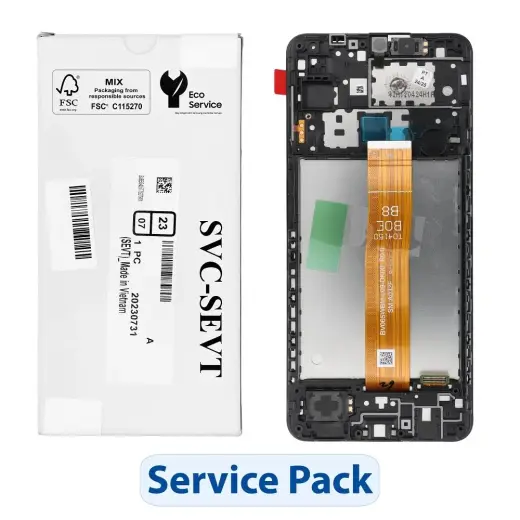 ServicePack LCD Display SAMSUNG A12 A127F GH82-26485A