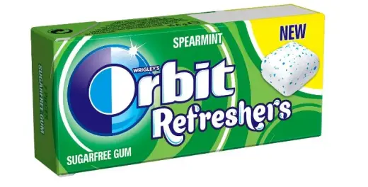 Dražejas ORBIT Refresher's Spearmint 15,6g