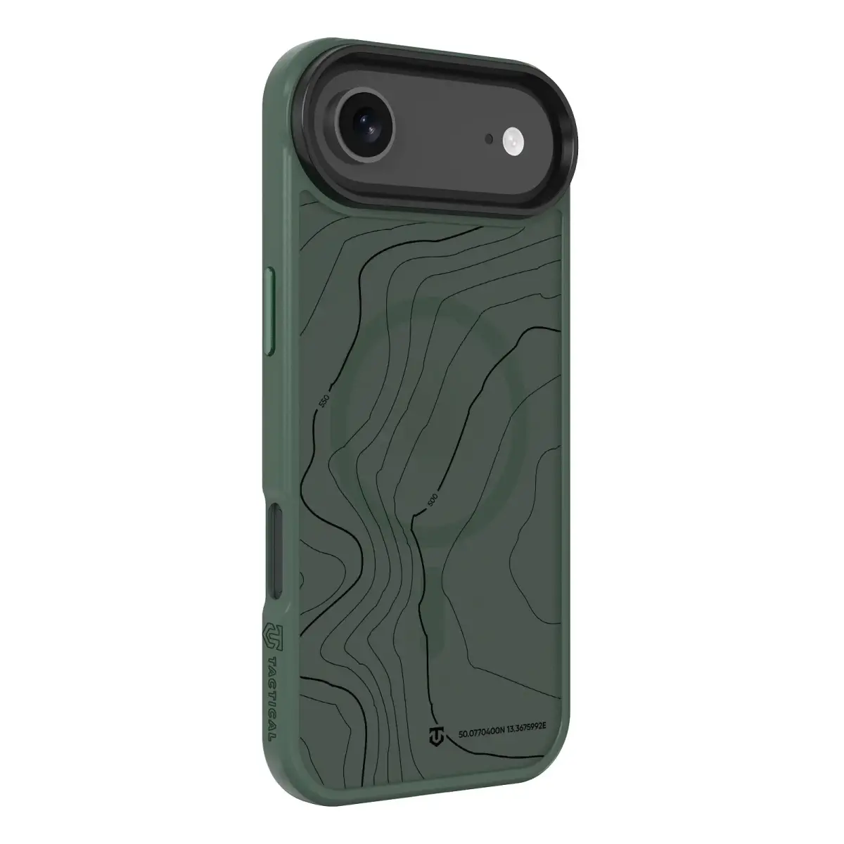 Tactical MagForce Hyperstealth Sika maciņš ar MagSafe atbalstu telefonam iPhone 17 Air zaļš