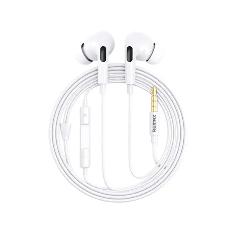 Earphones Remax RM-533, 3.5 mini jack, 1.2m (white)