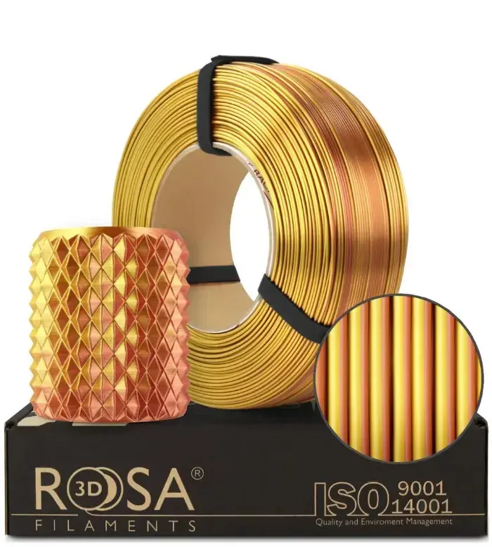 Filaments PLA Magic Silk Gold-Copper 1kg