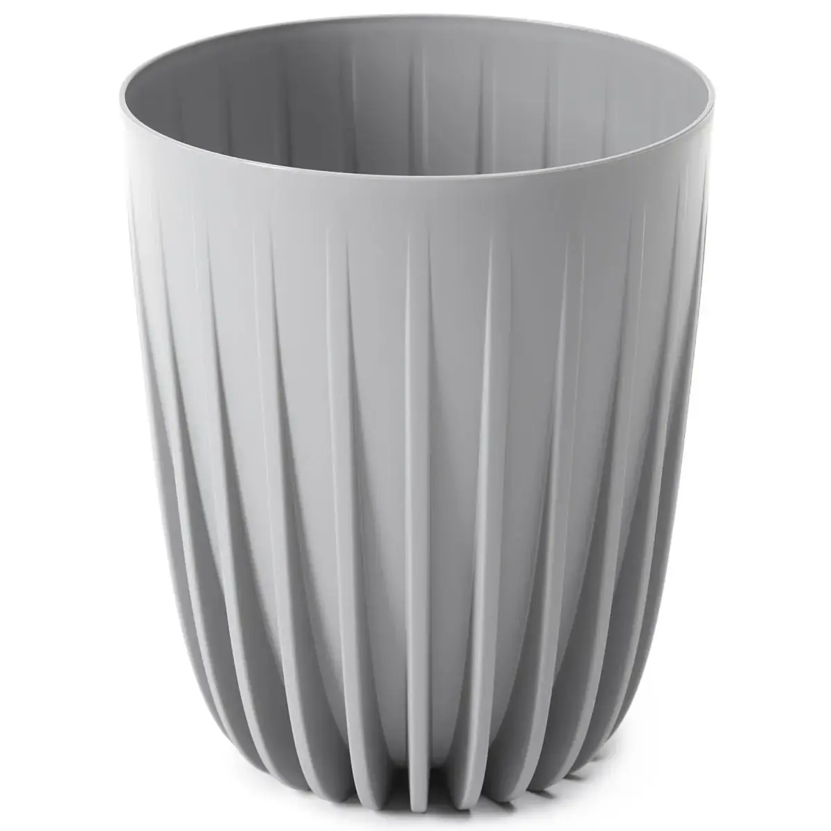 Puķu pods Mira 190x226mm 2.4L, pelēks