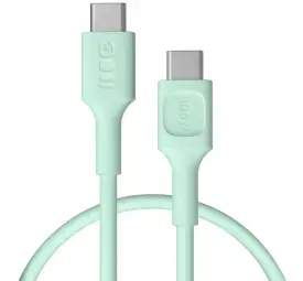 Green Cell PowerFlex data transfer and charging cable | USB-C to USB-C | 100W | 2m | green