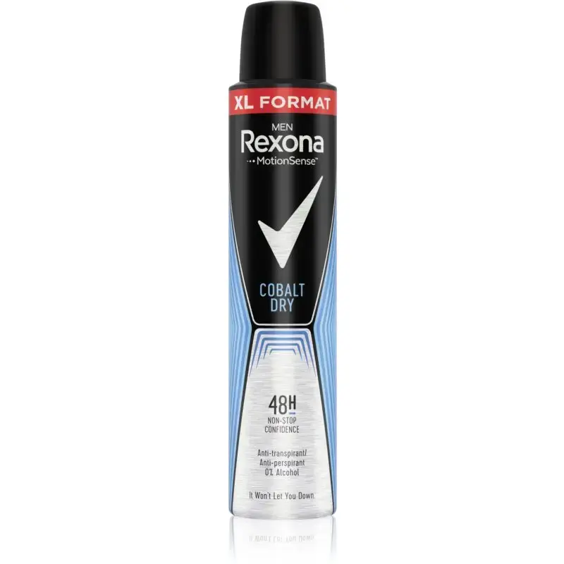Rexona Cobalt Dry Men's Antiperspirant Spray - 200 Ml