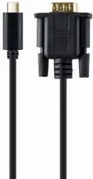 Kabelis Gembird USB Type-C Male - VGA Female 2m Black