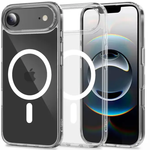 TECH-PROTECT FLEXAIR HYBRID telefoniümbris MagSafe toega Apple iPhone 17 Air jaoks, läbipaistev