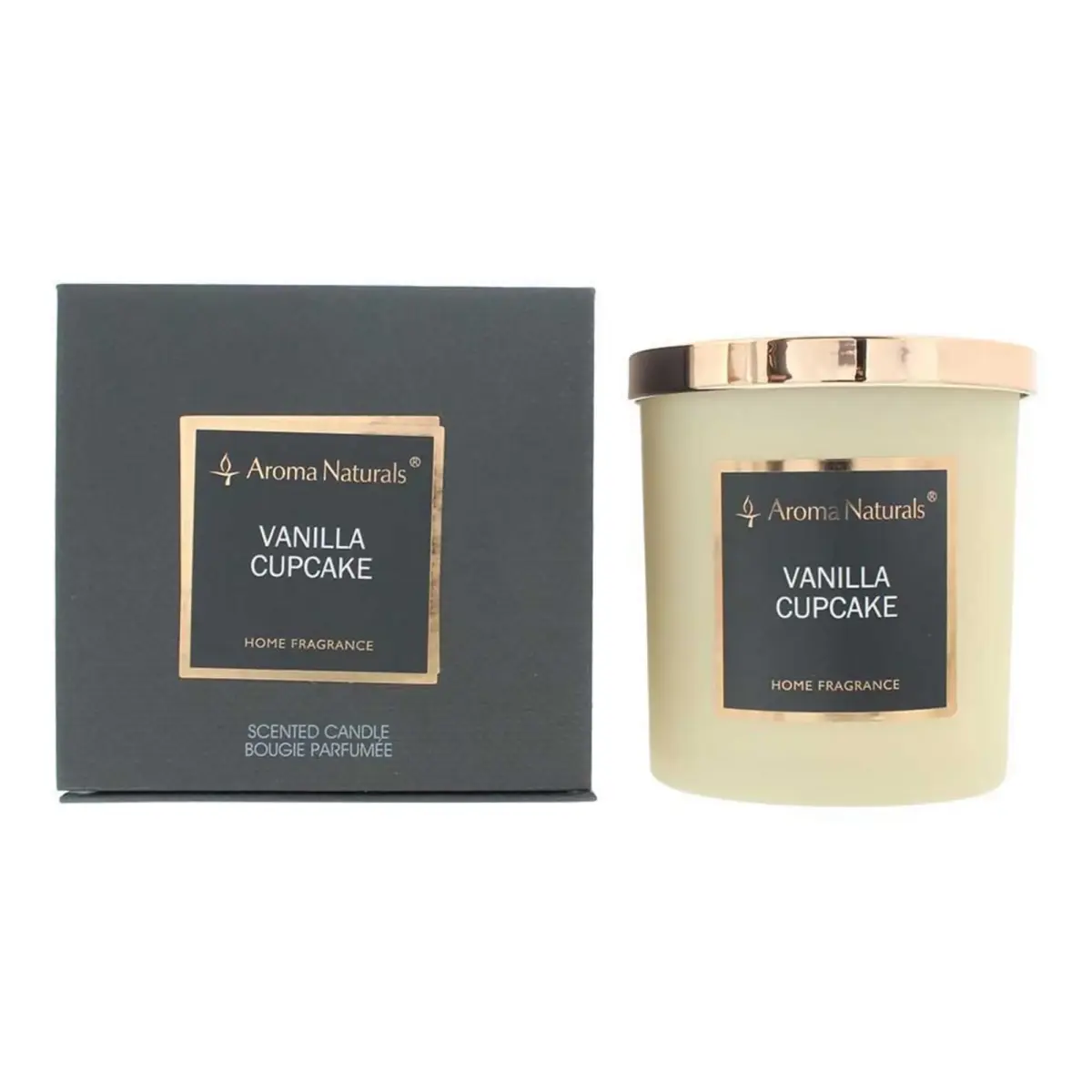 Aroma Naturals, Vanilla Cupcake, Scented Candle, 215 g