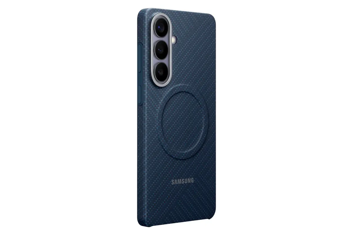 Samsung Carbon Magnet maciņš telefonam Samsung Galaxy S26+ (S947) zils