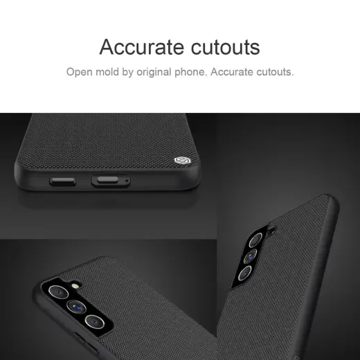 Nillkin Textured Hard Case for Samsung Galaxy S22+ Black
