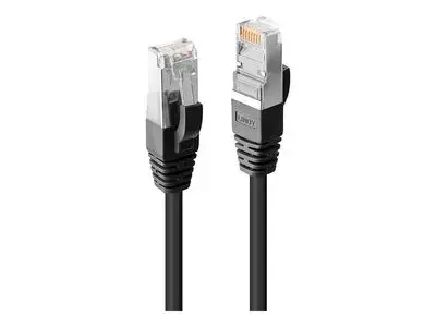 Lindy Premium patch cable - 10 m - black